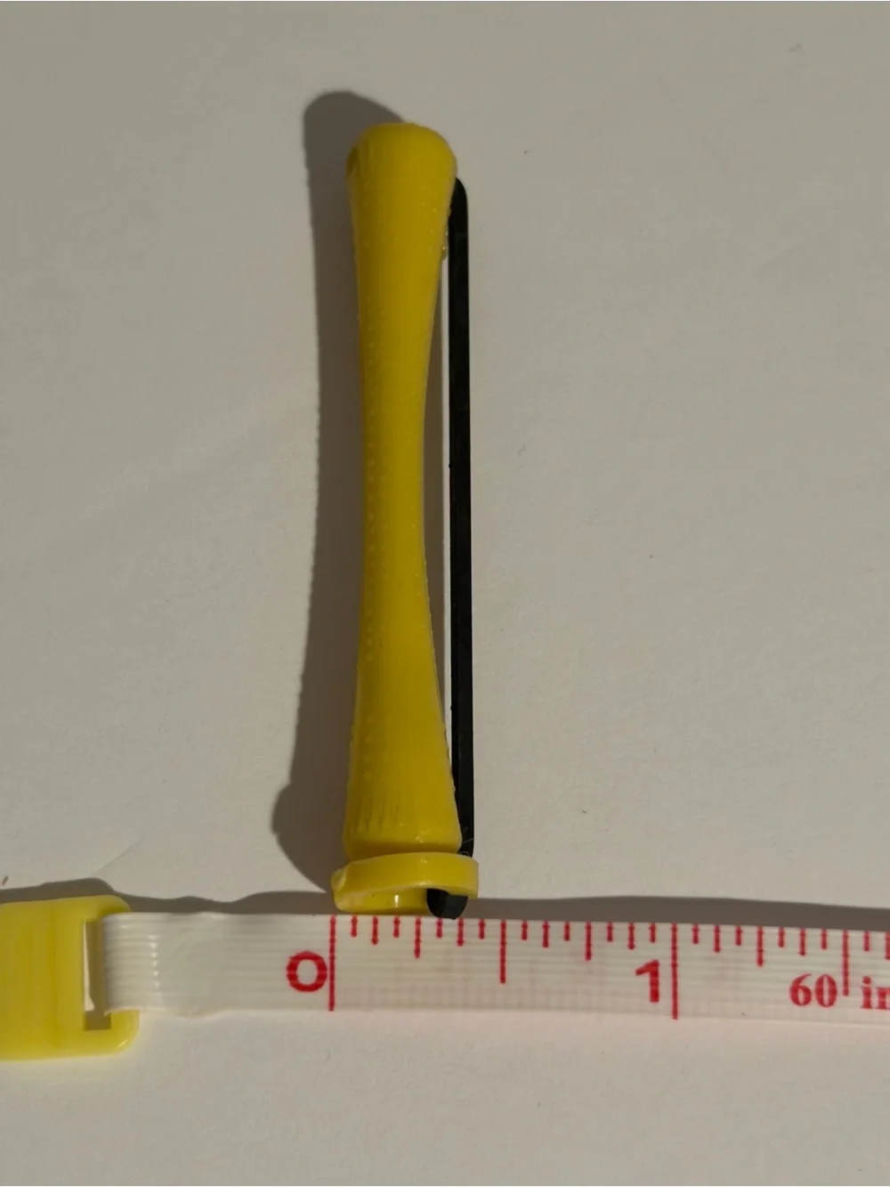 Yellow Color Hair Perm Rods 36 Pieces 3 1/4